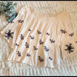 Women’s off the shoulder blouse